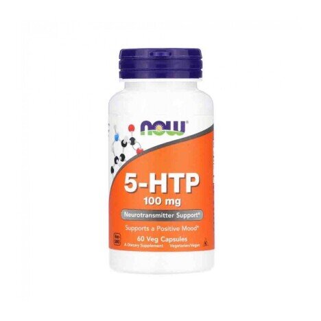 Now Foods 5 HTP 100mg - 60 capsule